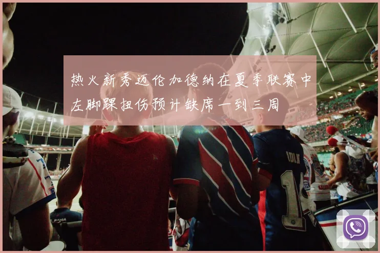 热火新秀迈伦加德纳在夏季联赛中左脚踝扭伤预计缺席一到三周